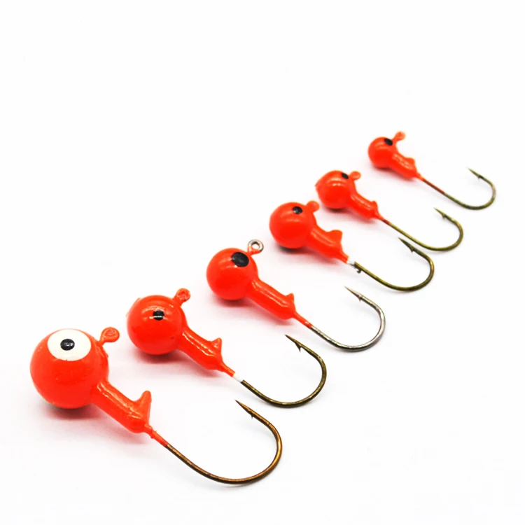 Wholesale Lead head Jig Head hooks