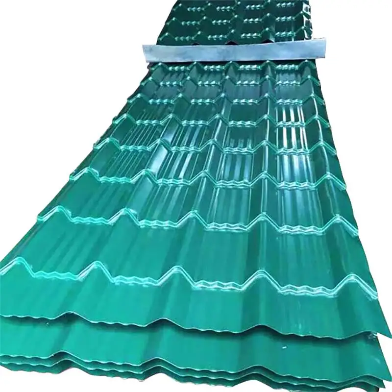 Металлические кровельные листы с цветным