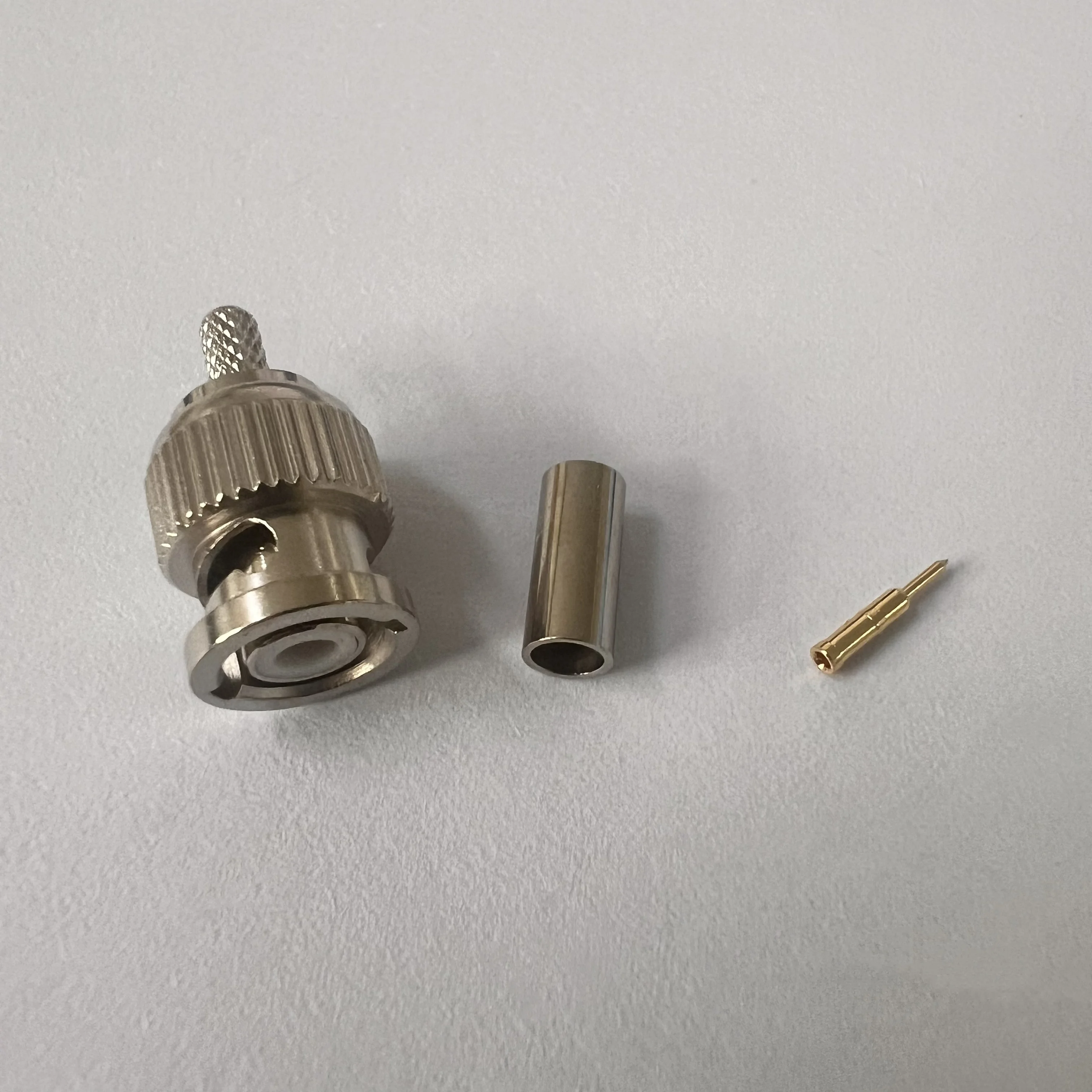 product q6 connector mini bnc c j15 coaxial connector 50ohm mini bnc male connector for rg316 rg174 communication cable-1