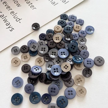 Customized 4-hole resin buttons for high-quality and environmentally friendly  buttons