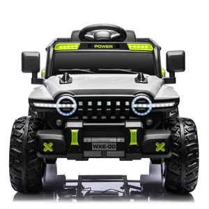 Large Nostril Car 2023 Newest 12V Battery Four Motors 4X4 Children Battery Powered Off-road