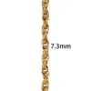 Oval double buckle 7.3mm