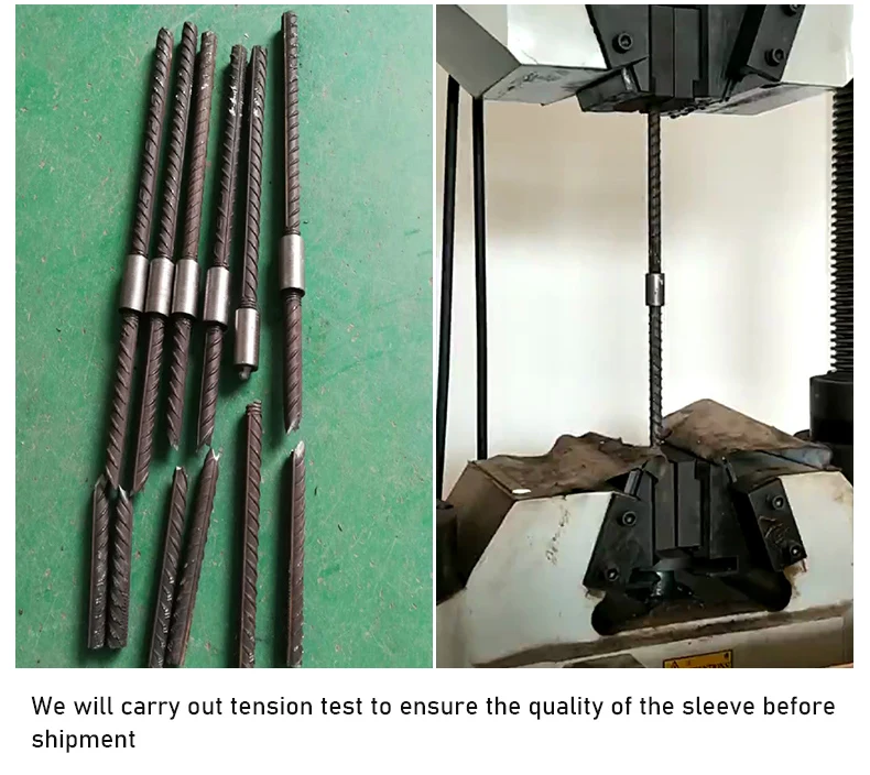 Songmao Rebar Threaded Bar Lock Rebar Coupler Rebar Mechanical Coupler