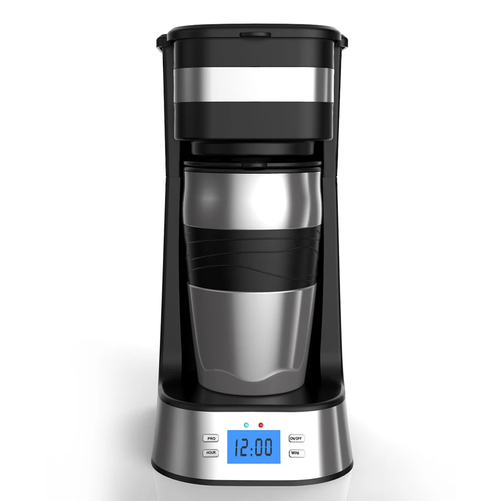 one cup drip coffee maker Optional backlight LCD display