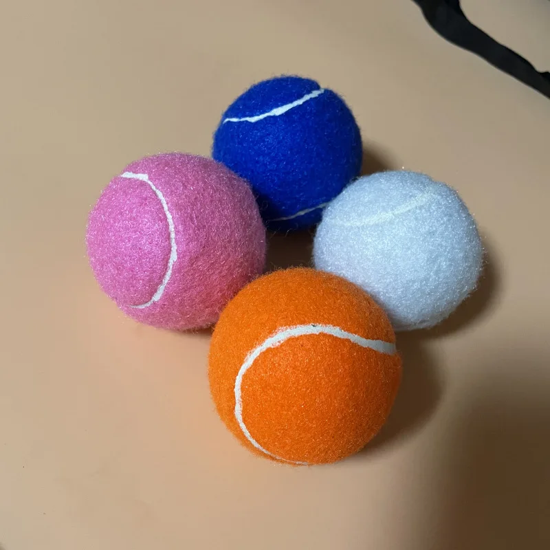 Portable Tournament Quality Padel Tennis Balls Custom Logo Pressurized Wool Rubber Balls Great Control Long-Lasting Durability details