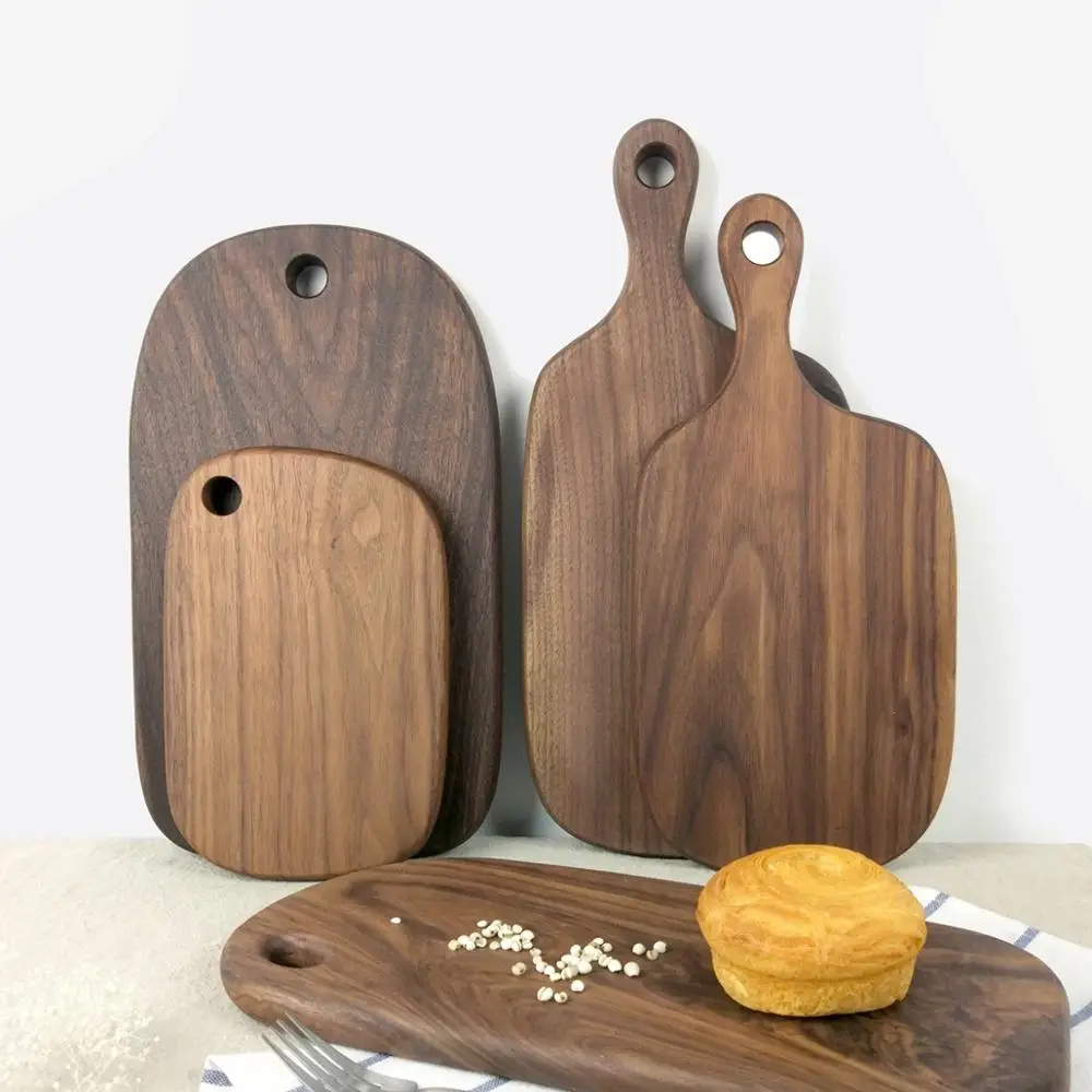 
 Лидер продаж, популярная кухонная доска из черного ореха, Бамбуковая или деревянная разделочная доска, деревянная разделочная доска  