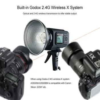 AD600BM 600W Flash Light Portable Outdoor Studio Flash Light for Godox AD600 Series product image