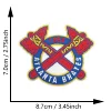 52-Braves-7 cm * 8,7 cm-1 pièces