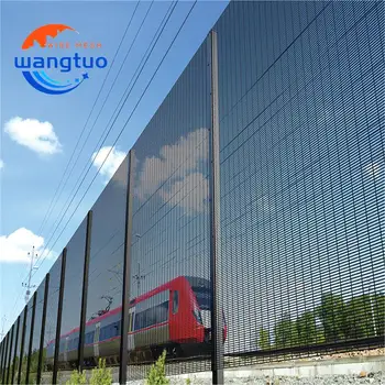 High Quality Durable 358 Clear View Fence Anti-Climb Airport Fence Securifor 3D Fence Welded Wire Mesh for Projects