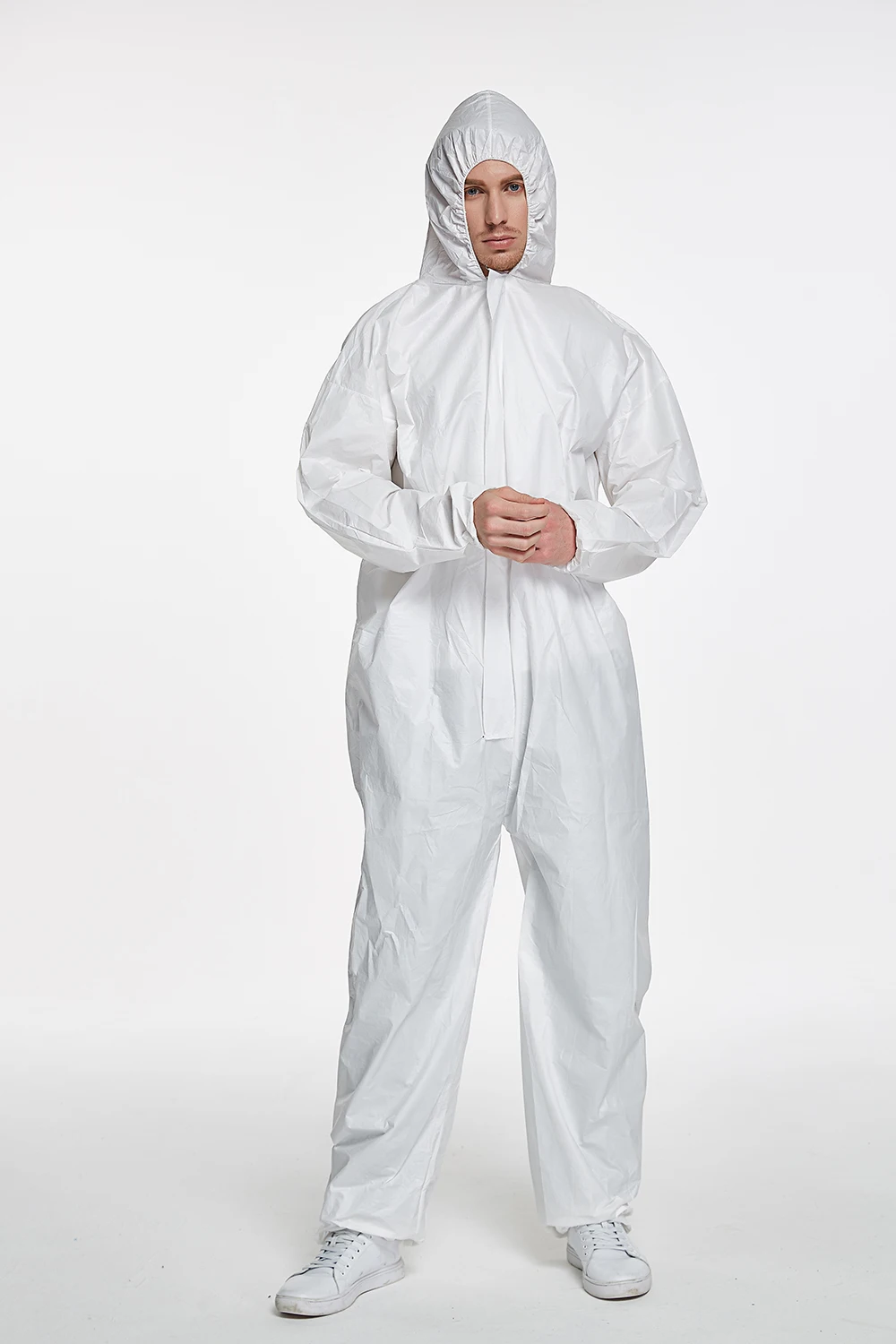 SJ Disposable Protective Coveralls 3 protection Suit PPE Safety Clothing CE EN13034 Microporous Coverall Suit OEM Wholesale