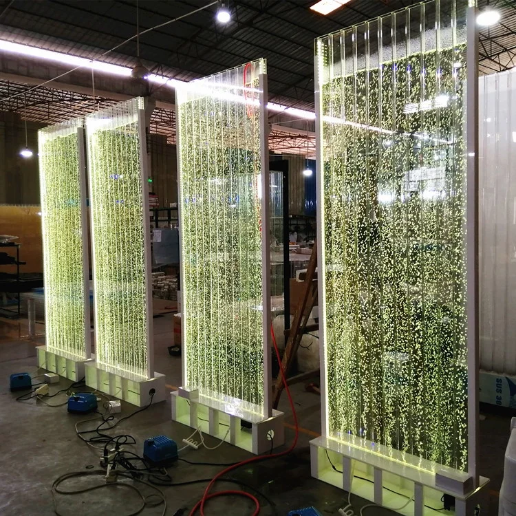 Contemporary Color Changing LED Wall Decorative Lights & Bubble