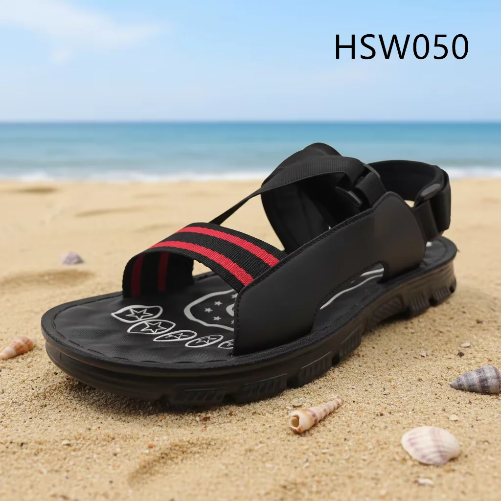 LXG,Island Vacation Sweat-proof Summer Men Beach Shoes Large Size Open Toe Design Quick-drying Massage Gladiator Sandals HSW050