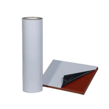 Custom logo Building Materials Aluminium  Profiles Laminated Surface Protective Black White Pe Film