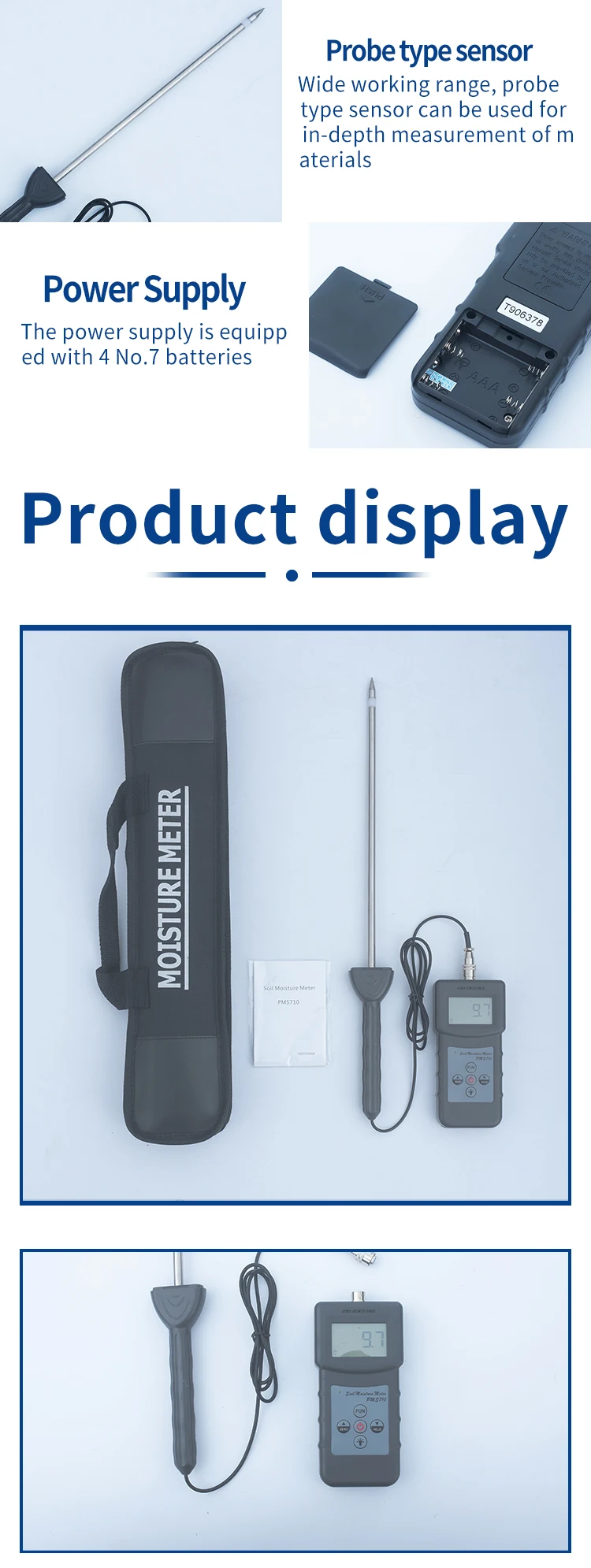 sand moisture meter