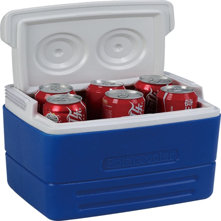 Безвоздушный 8 2l квадратный 293C синий Большой Пластиковый кулер