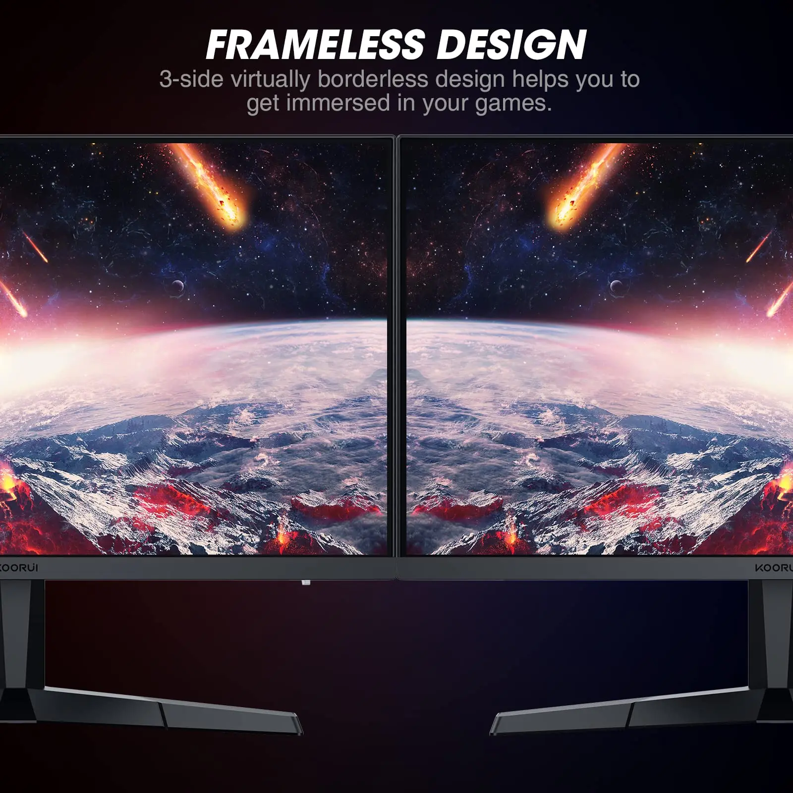 KOORUI-卸売液晶コンピューターモニター24/ 27/ 32インチ1080p