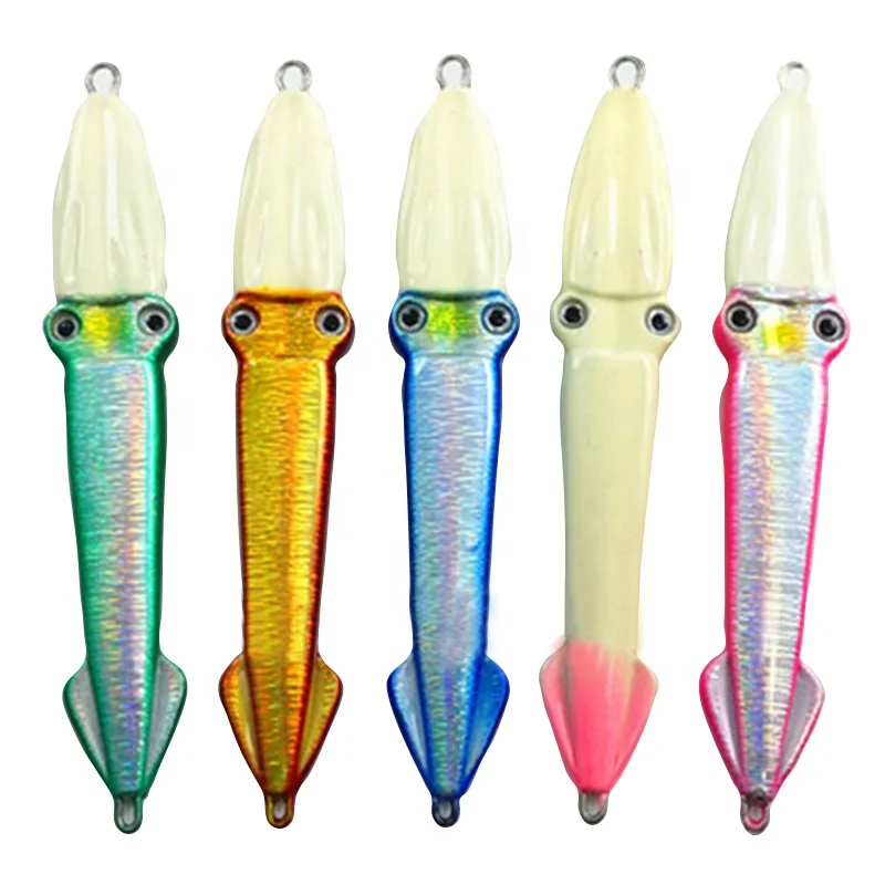 120g 150g 200g 300g Squid Casting Jigs Shore Jigging Fishing Lure Bait