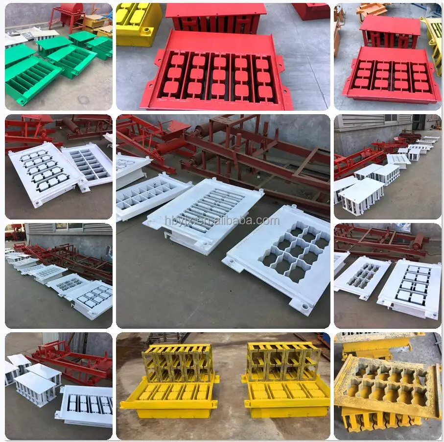 Cement Hollow Block Machine for Factory Construction Qtj4-25d Maputo Concrete Block Machine