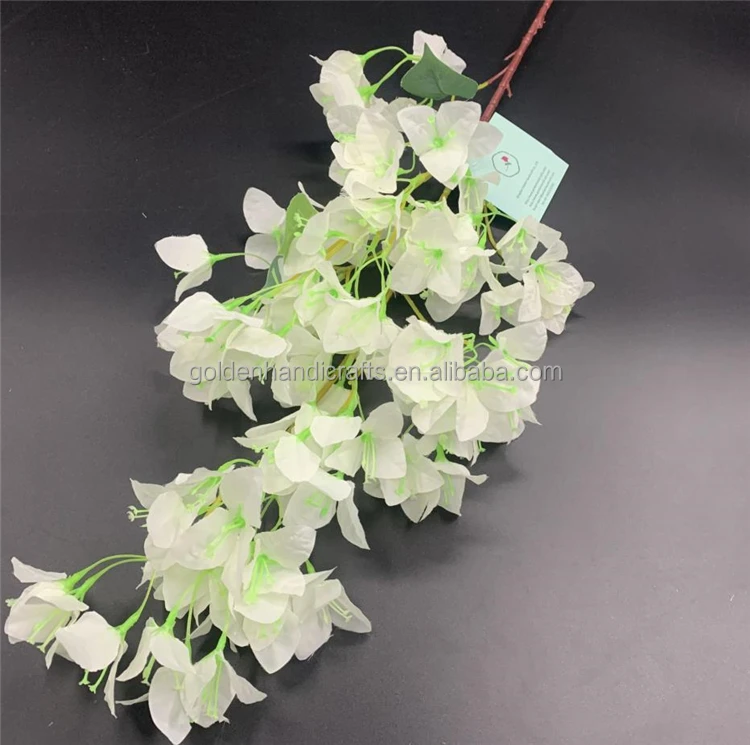 Different Sizes Long Stem Silk Flowers Bougainvillea Branch Artificial ...