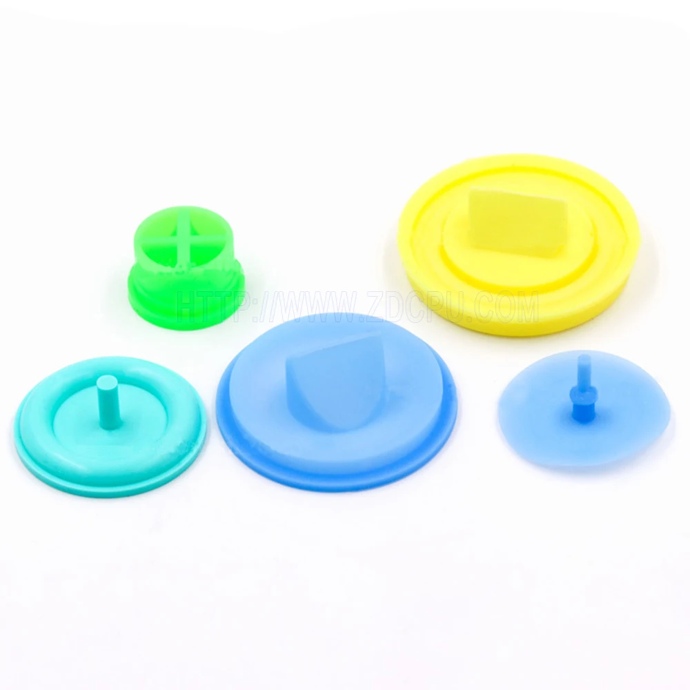 Custom Plastic Silicone Rubber Seal Umbrella Valve / Mushroom Valve for Respirators