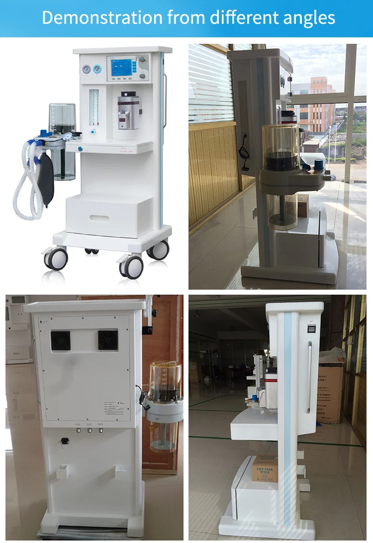 Hospital Medical Equipment Mobile Maquina De Anestesia Anesthesia / Anasthesia / Anestesia Machine