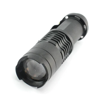 Customized Waterproof Mini Black Led Flashlight Light Tactical Emergency Survival Flashlight Torch