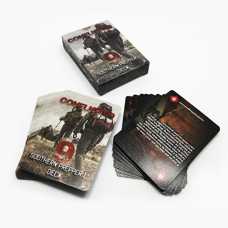 Полностью печатная фабрика, изготовленная на заказ, Сделайте свою собственную карточную игру