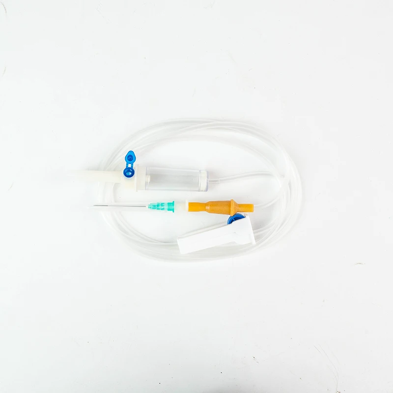 Low Price Micron Filter Calibrated PVC Burette HD 100ml 20 Drops Infusion Set without Y Injection