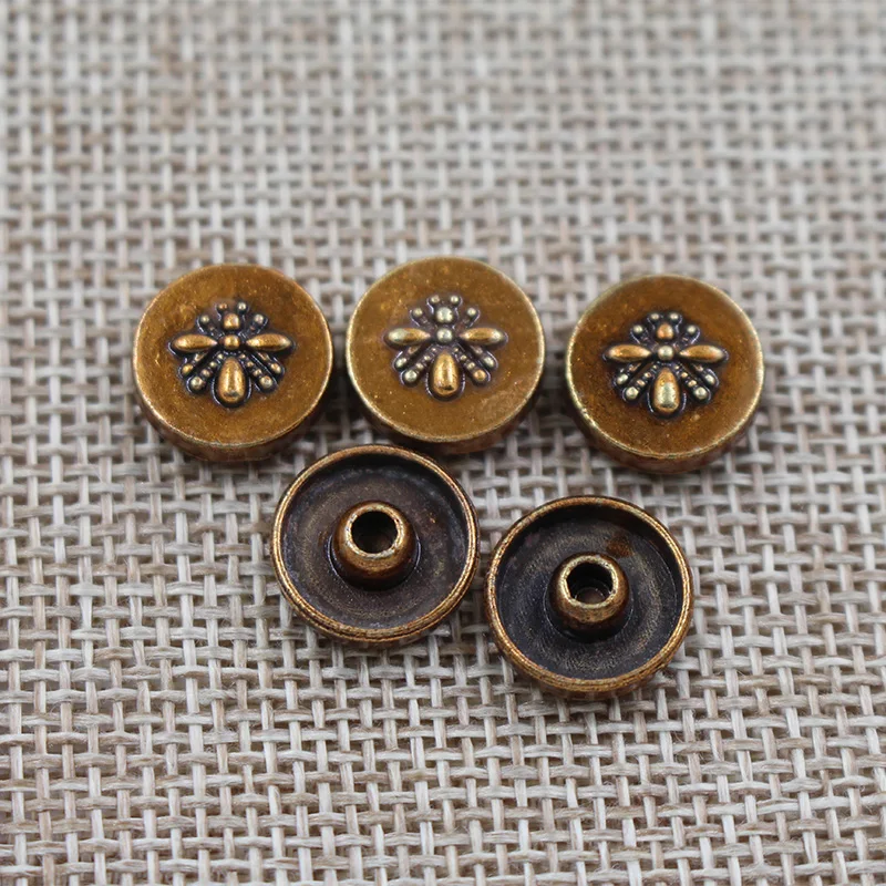 Manufacture Bee Pattern  Metal Jeans Suitcase Rivet for Garment and Handbags