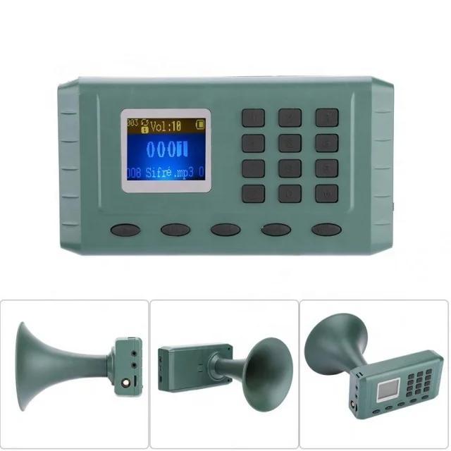 Electronic Hunting Bird Caller Sounds Voice Caller Player Loudspeaker Snow Goose Decoys with Timer CP380 for Outdoor Hunting