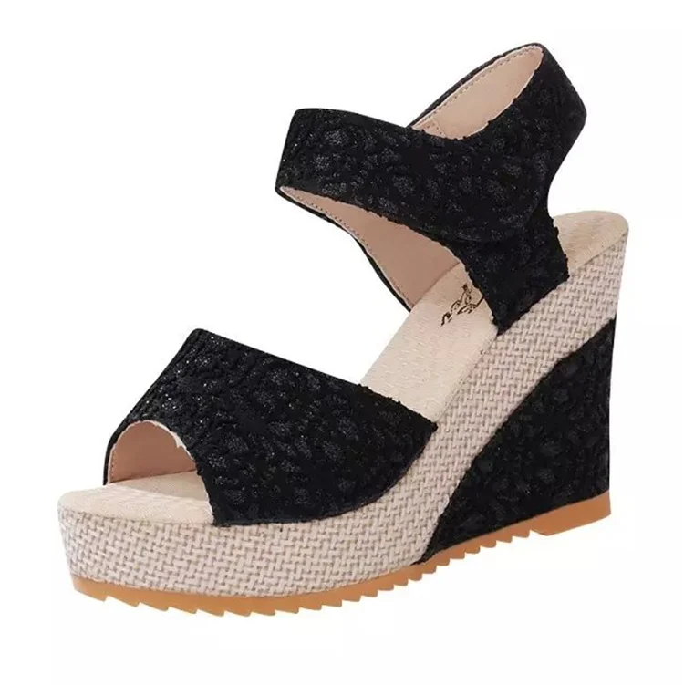 Sandalias de cuña para mujer de máxima comodidad con plantillas de piel y  suelas ligeras bio de corcho sintético. | Womens sandals flat, Sandal  espadrille, Zapatos