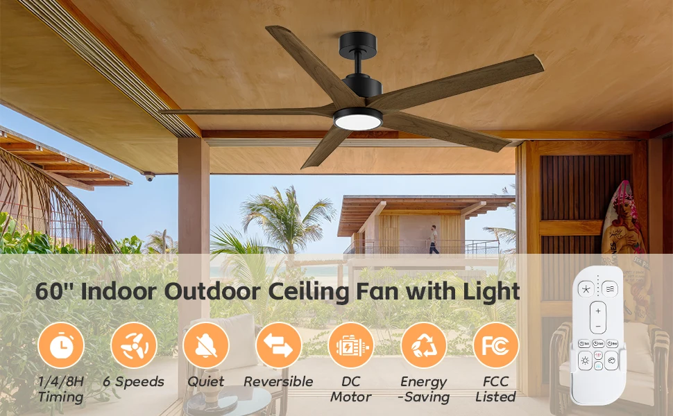Ceiling Fan, CFM, 6400CFM, 40W - detail 2