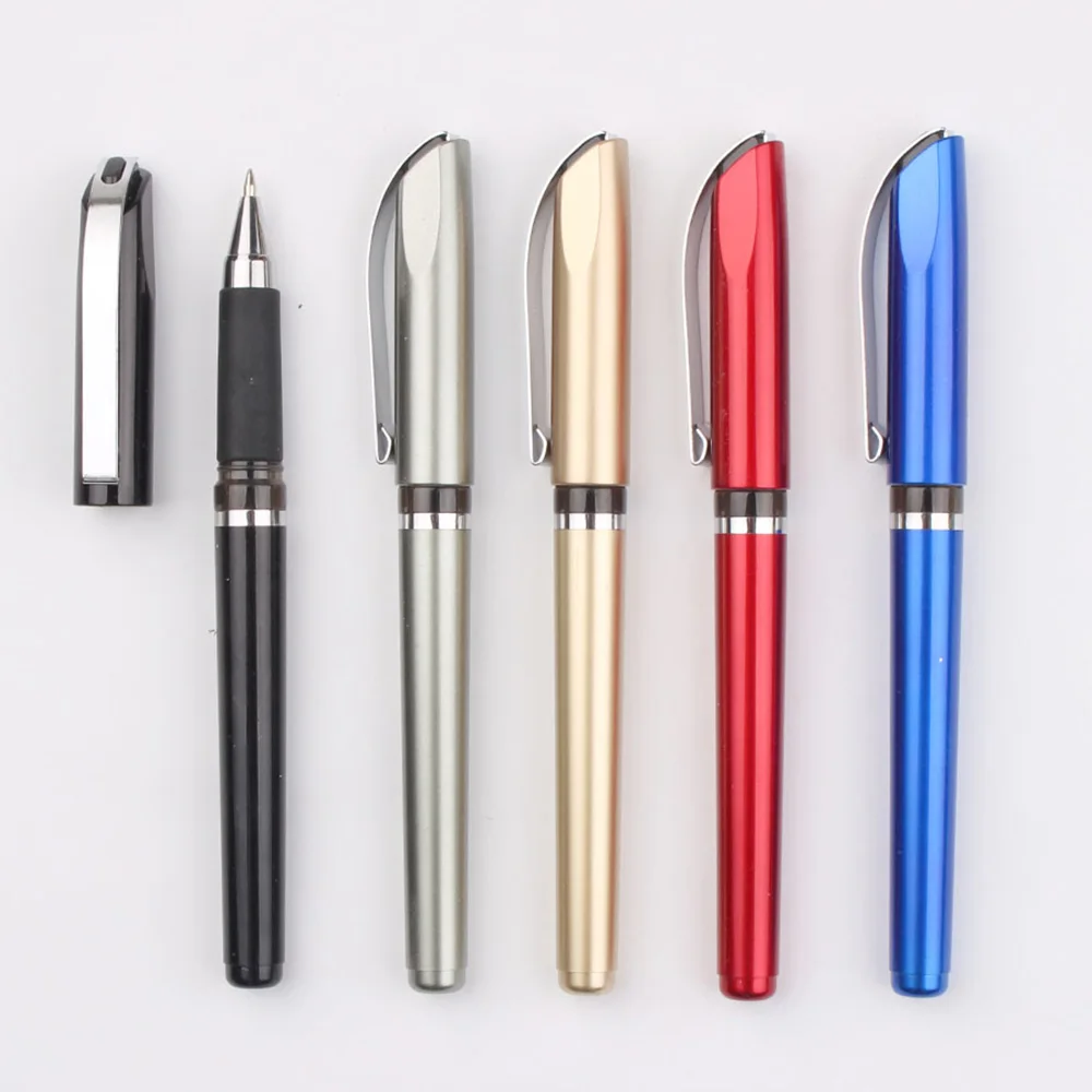 Hot Selling 0.5mm Solid Color Gel Pen For Colorful Office Stationery With Custom Logo Smooth Writing Ink Made Of Plastic_voghion.com