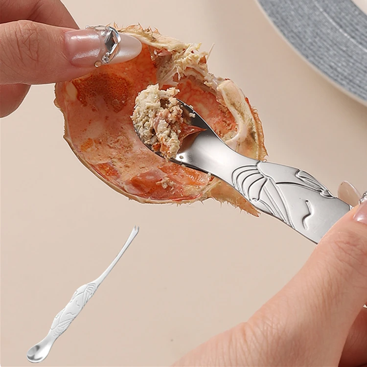Посуда для морепродуктов ножницы моллюсков крекер орехов крекеры крабовых ножек и набор медиаток Крабовые инструменты