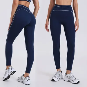 Roregal Custom Logo Women Yoga Wear High Waist Butt Lift Tight  Gym Leggings Sports Fitness Yoga Leggings