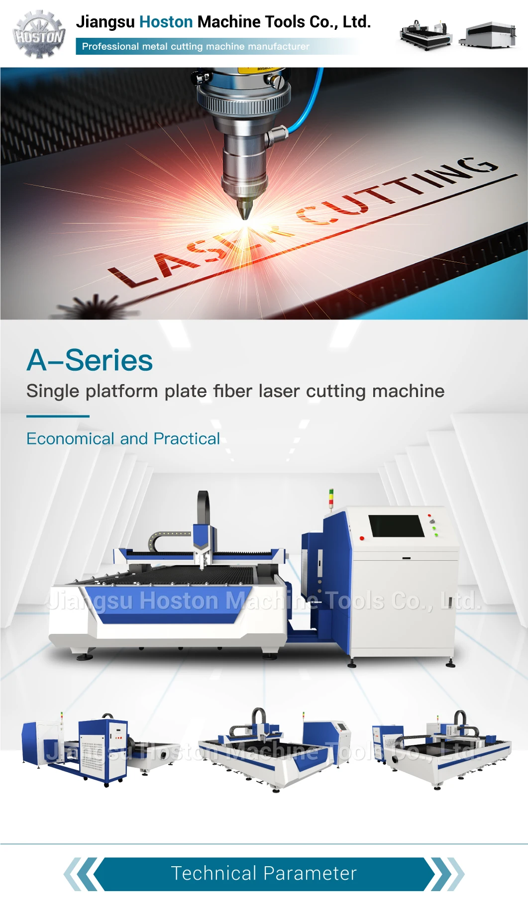3000W 4000W 5000W CNC Laser Cutting Machine with Fiber Laser Engraver for Metal and Acrylic
