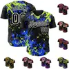 Black Royal Blue Neon Green