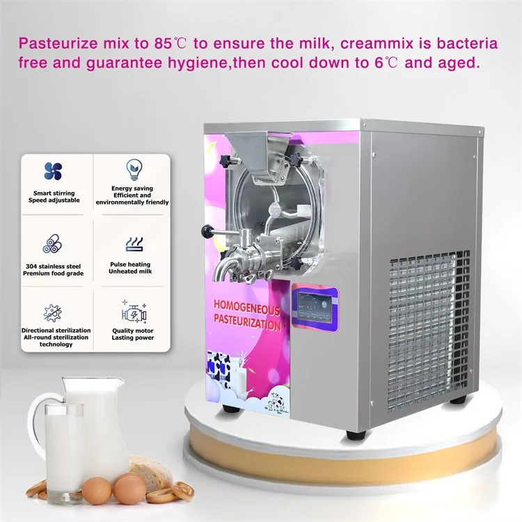 Milk Pasteurizerhigh Pressure Pasteurizationice Cream And Milk Pasteurizer Machine Juice 6471