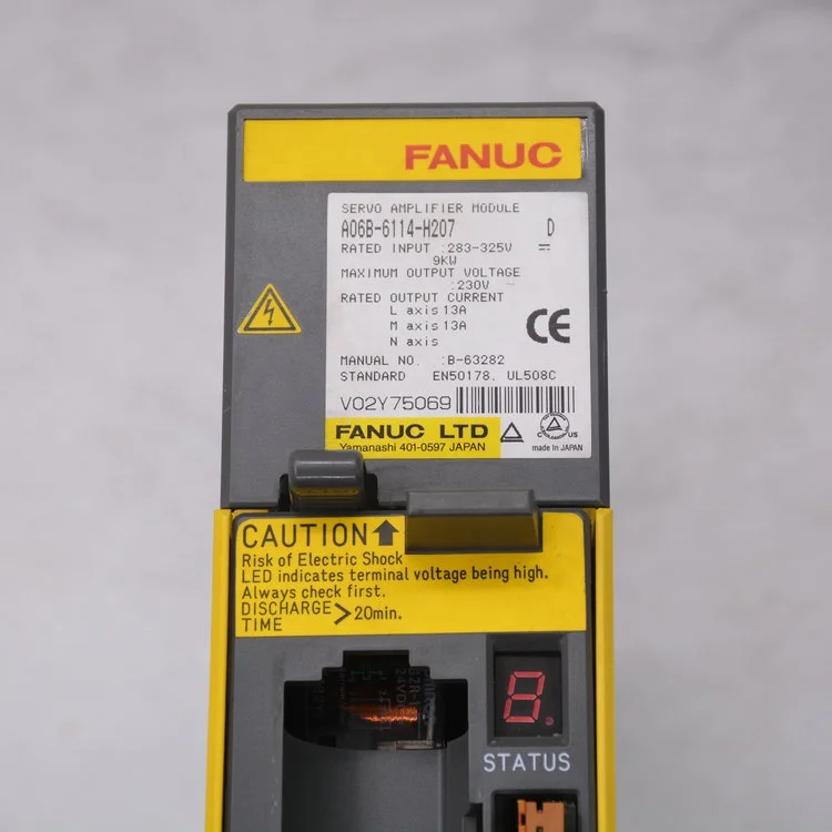 Original Fanuc Servo Amplifier Module A06b-6114-h207 - Buy Fanuc A06b ...