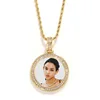 Gold long diamond (diameter 48mm) +60cm twist chain