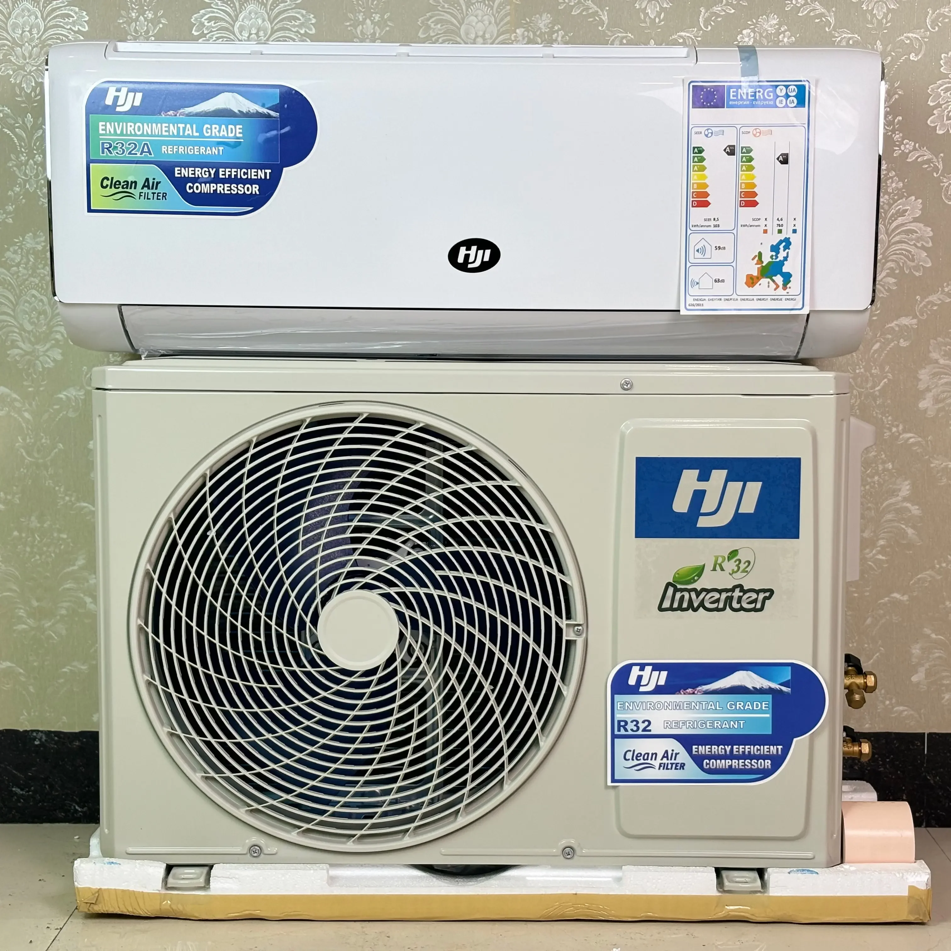 Built In Ac 1.5HP/12000BTU Smart Wall Mounted AC - Efficient Cooling