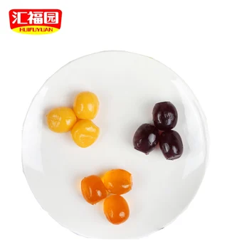 Ball shaped softy fruit flavor mixed soft fudge candy