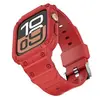 red + rose gold buckle-strap only