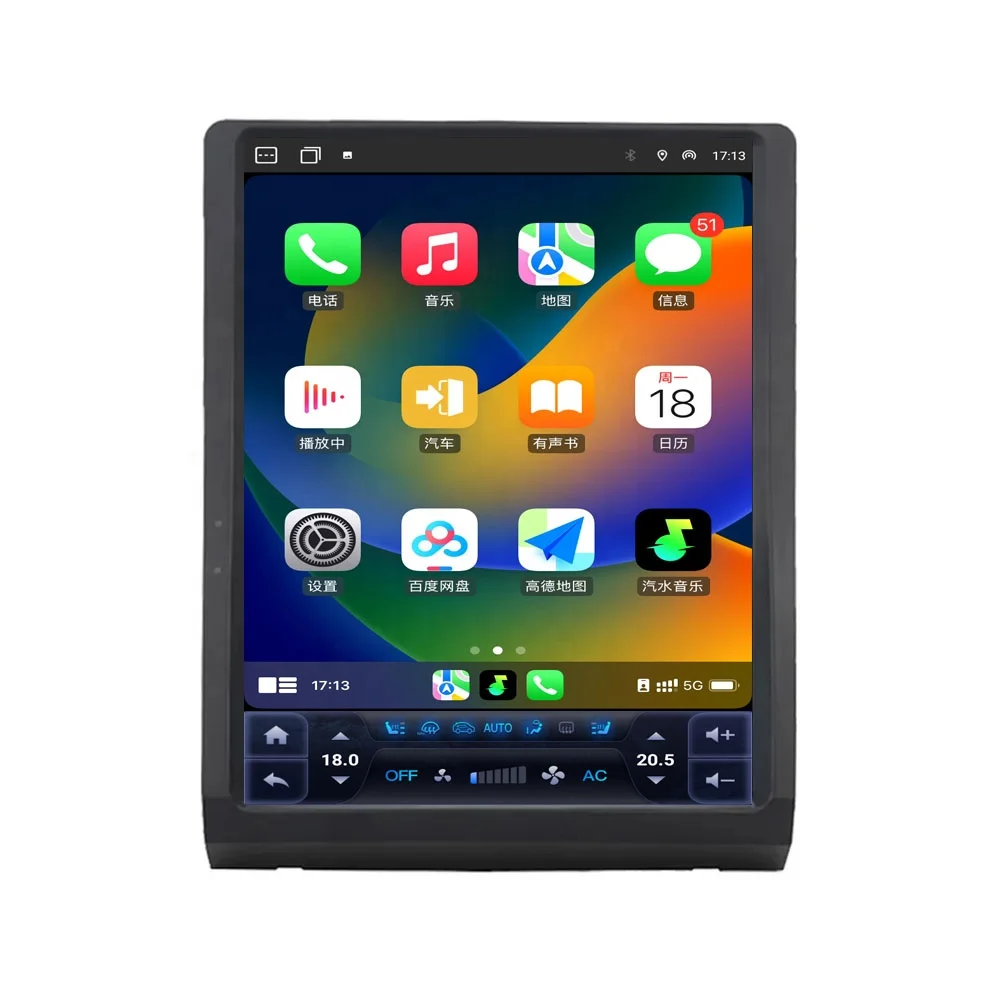 13'' RoadNavi TS10 Tesla Android Car Radio for Toyota Land Cruiser LC70 LC75 LC76 LC79 Car Dvd Gps Wifi 4G Dsp Carplay 360