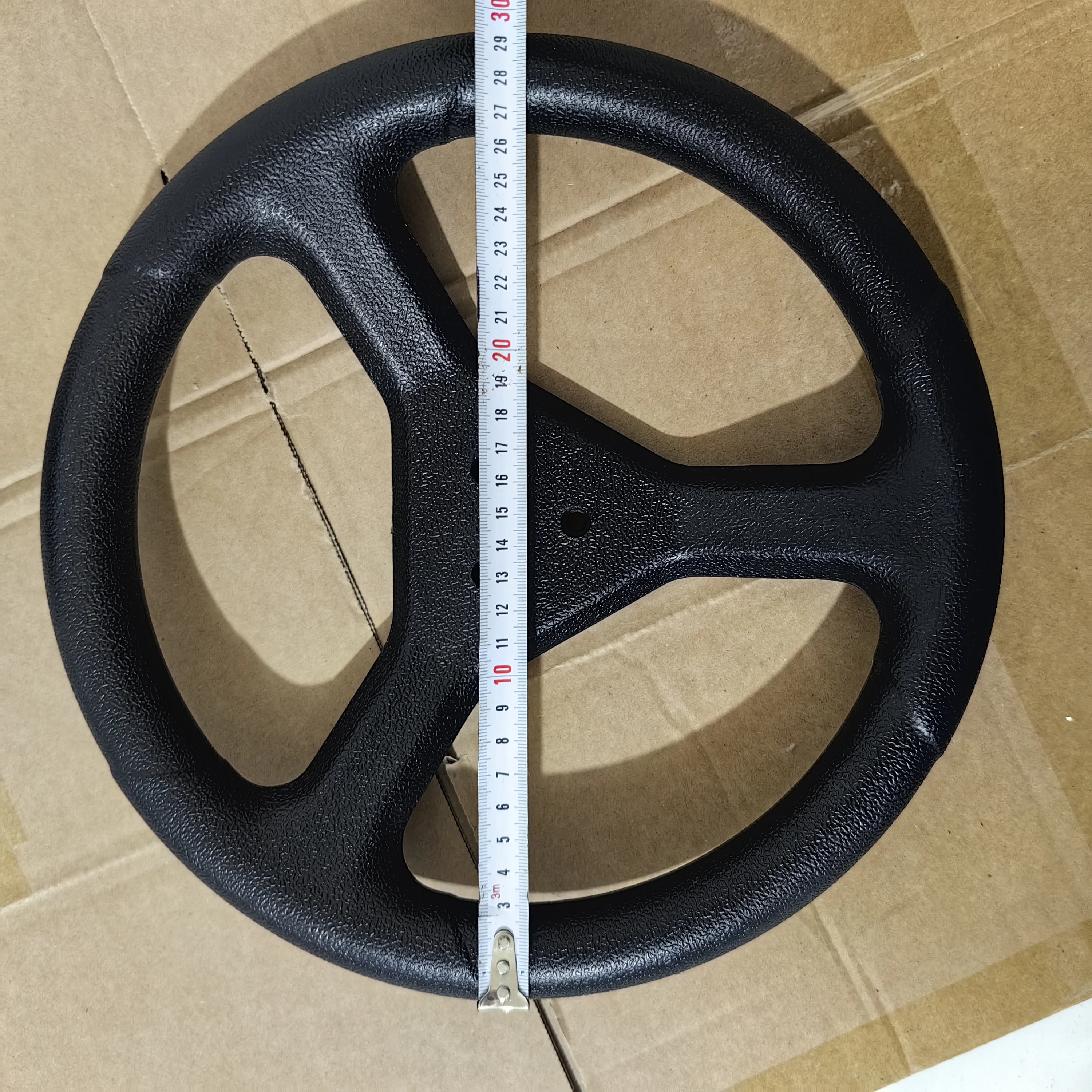 Factory Bumper Car Steering Wheel for Amusement Park Go-Kart Moulding Processing Service supplier