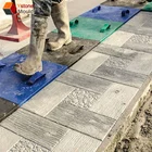 Decorative Concrete Cement Roller Stamped Imprint Molds Stamp Mats Manufacturer