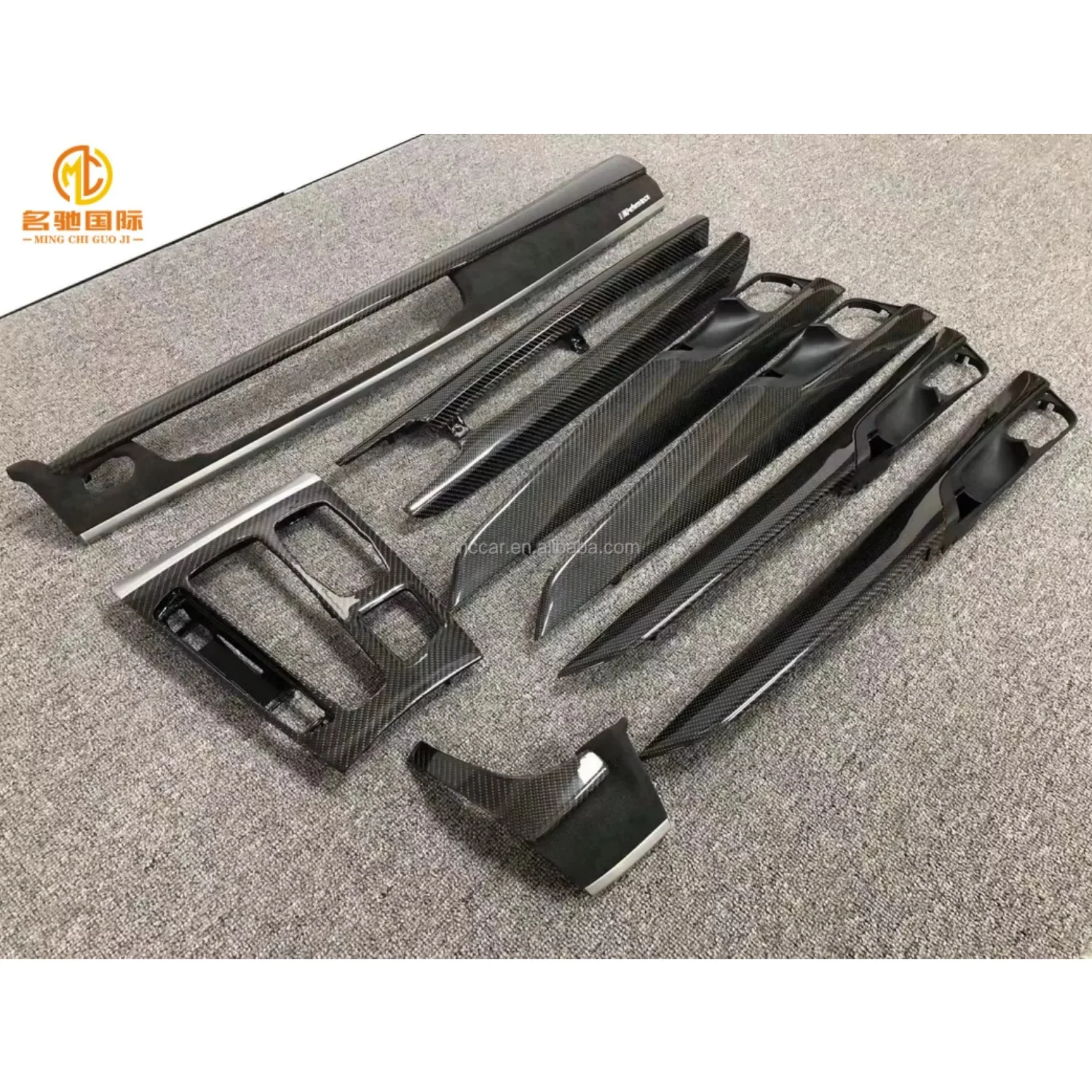 Car Accessories Carbon Fiber Interior Trim for BMW X5 X6 F15 F16