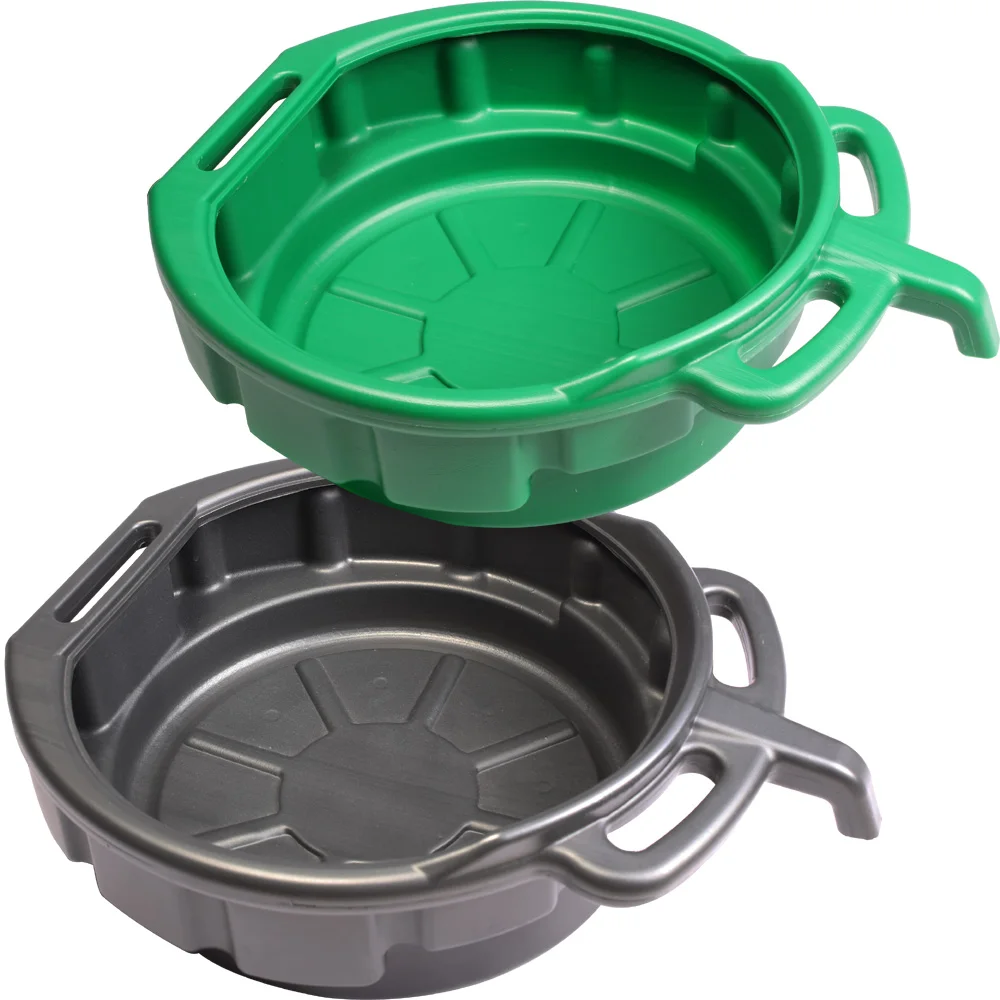 Plastic Oil Drain Pan 10l Fluid Drip Tray For Car Repair Garage Tools