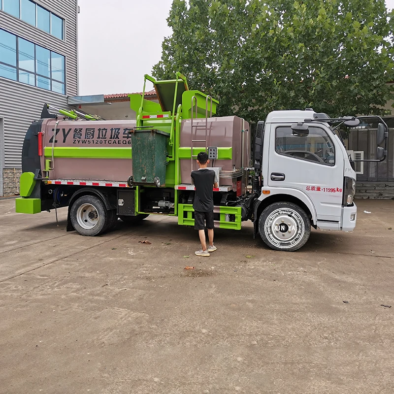 Поо поворотный рычаг 5 тонн мусорные мешки с коробкой баки открытый