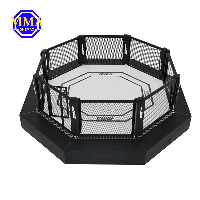 MMAケージ ボクシングリングチャンピオンシップ六角形mmaケージカバーカスタムufc